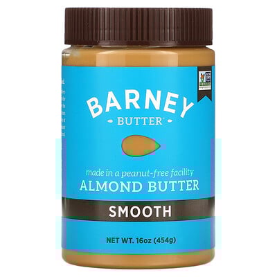 Almond Butter, Smooth, 16 oz (454 g)