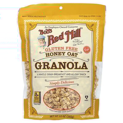 Granola, Honey Oat, Gluten Free , 12 oz (340 g)