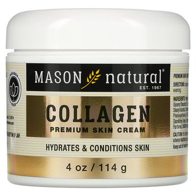 Collagen Premium Skin Cream, Pear Scented, 4 oz (114 g)