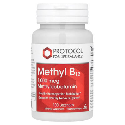 Methyl B-12, 1000mcg - 100 lozenges main image 1