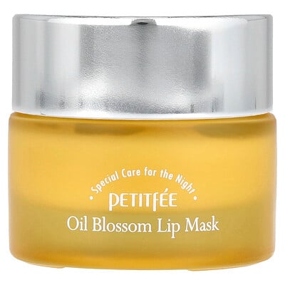 Oil Blossom Lip Mask, Night Care, Sea Buckthorn Oil, 15 g