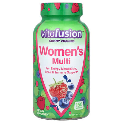 Women's Multi Gummy Vitamins, Berry, 150 Gummies