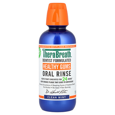Healthy Gums Oral Rinse, Clean Mint, 16 fl oz (473 ml)
