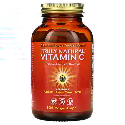 Truly Natural Vitamin C, 120 Vegan Caps