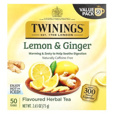 Herbal Tea, Pure Camomile, Caffeine Free, 25 Tea Bags, 1.32 oz (37 g)
