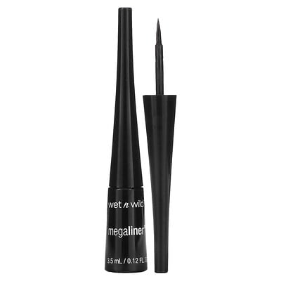 MegaLiner, Liquid Eyeliner, Black, 0.12 fl oz (3.5 ml)
