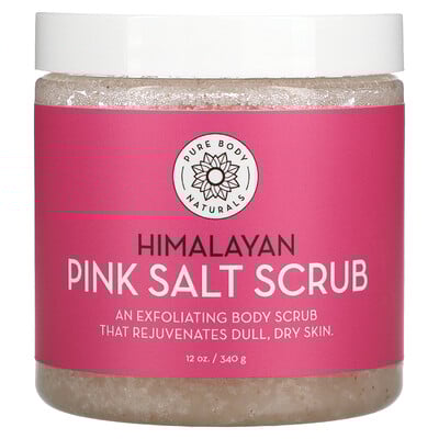 Himalayan Pink Salt Scrub, 12 oz (340 g)