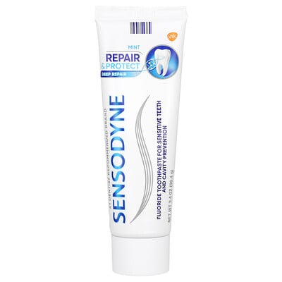 Fluoride Toothpaste For Sensitive Teeth, Mint, 3.4 oz (96.4 g)
