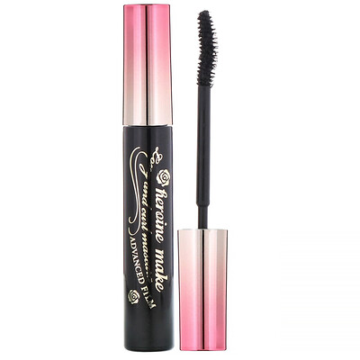 Heroine Make, Long & Curl Mascara, Advanced Film, #01 Jet Black, 0.21 oz (6 g)
