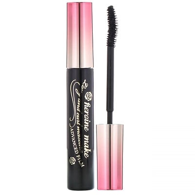 Heroine Make, Long & Curl Mascara, Advanced Film, #01 Jet Black, 0.21 oz (6 g)