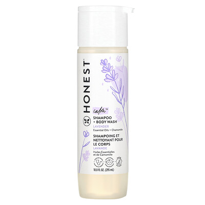 Calm Shampoo + Body Wash, Lavender, 10 fl oz (295 ml)