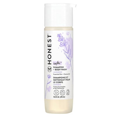 Calm Shampoo + Body Wash, Lavender, 10 fl oz (295 ml)