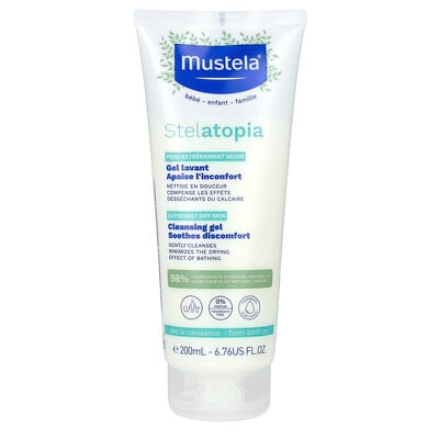 Stelatopia Cleansing Gel, Fragrance Free, 6.76 fl oz (200 ml)
