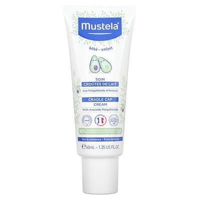 Cradle Cap Cream, Fragrance Free, 1.35 fl oz (40 ml)