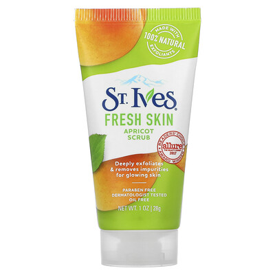 Fresh Skin Scrub, Apricot, 1 oz (28 g)