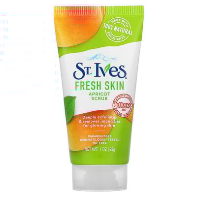 Fresh Skin Scrub, Apricot, 1 oz (28 g)