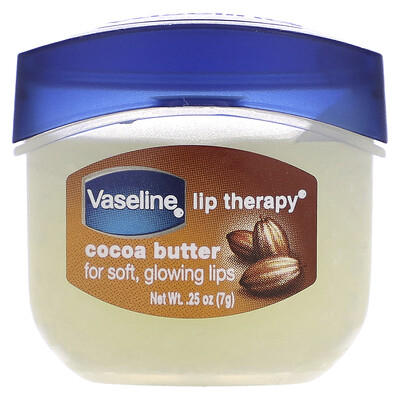 Lip Therapy, Cocoa Butter, 0.25 oz (7 g)