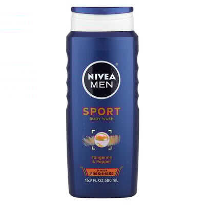 Men, Sport Body Wash, Tangerine & Pepper, 16.9 fl oz (500 ml)