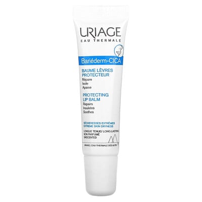 Bariederm-Cica, Protecting Lip Balm, Unscented, 0.5 fl oz (15 ml)