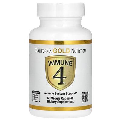 Immune 4, Immune System Support, 60 Veggie Capsules