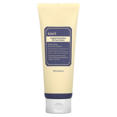 Klairs, Supple Preparation All Over Lotion, 8.45 oz (250 ml)