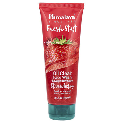 Fresh Start, Oil Clear Face Wash, Strawberry, 3.4 fl oz (100 ml)