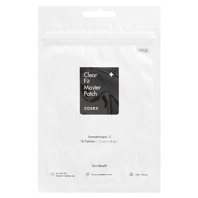 Clear Fit Master Patch, 18 Patches