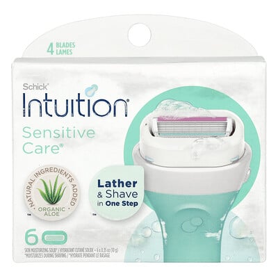 Intuition, Sensitive Care, Replacement Cartridges, 6 Cartridges