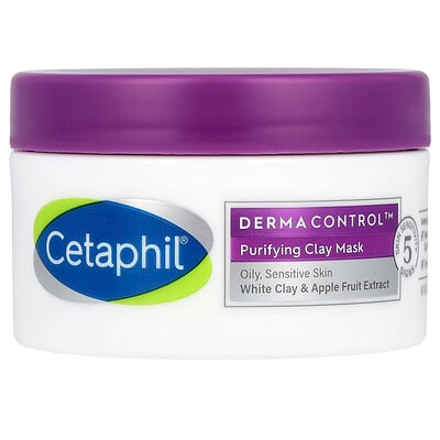 Derma™ Control, Purifying Clay Beauty Mask, Fragrance Free, 3 oz (85 g)