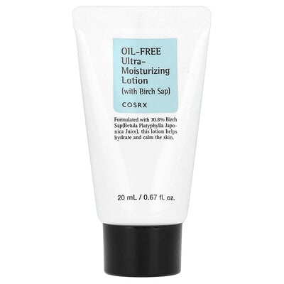 Oil-Free Ultra-Moisturizing Lotion with Birch Sap, 0.67 fl oz (20 ml)