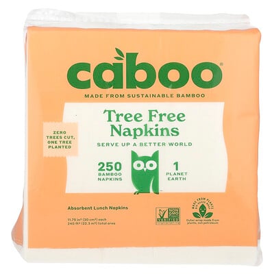 Tree Free Bamboo Napkins, 250 Napkins