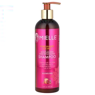 Moisturizing and Detangling Shampoo, Pomegranate & Honey, 12 fl oz (355 ml)