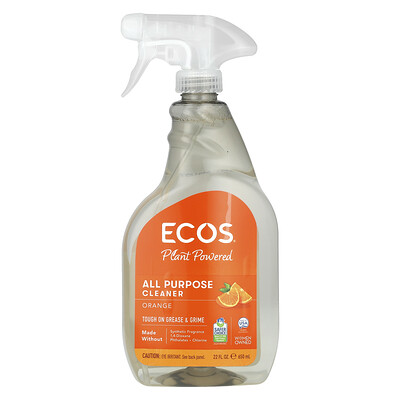 All-Purpose Cleaner, Orange, 22 fl oz (650 ml)