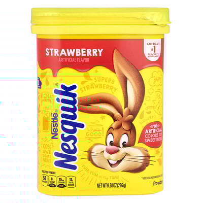 Nestle® Powder, Strawberry, 9.38 oz (266 g)