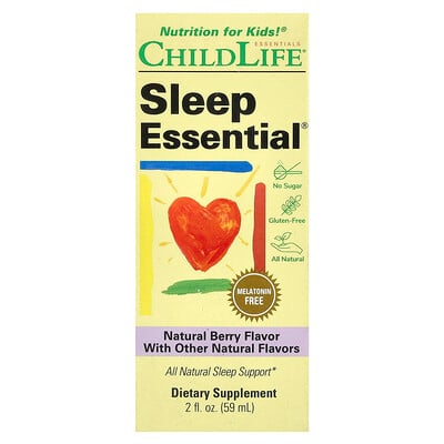 Kids, Sleep Essential®, Natural Berry, 2 fl oz (59 ml)