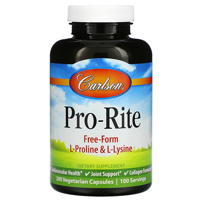 Pro-Rite, 200 Vegetarian Capsules