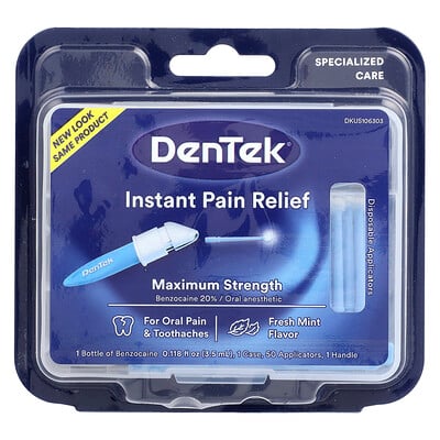 Instant Pain Relief, Maximum Strength, Fresh Mint, 1 Kit