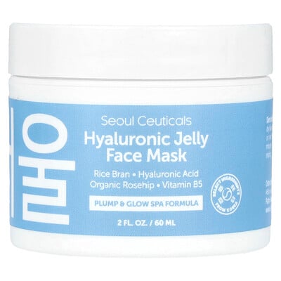 Hyaluronic Jelly Beauty Face Mask, 2 fl oz (60 ml)