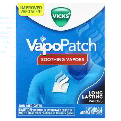 VapoPatch™, Soothing Vapors, 5 Wearable Aroma Patches