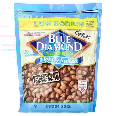 Almonds, Lightly Salted, 25 oz (709 g)