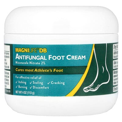 Antifungal Foot Cream, Miconazole Nitrate 2%, 4 oz (113 g)