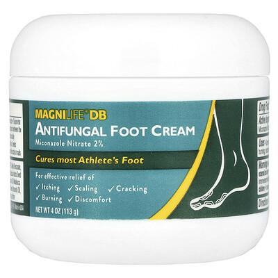 Antifungal Foot Cream, Miconazole Nitrate 2%, 4 oz (113 g)