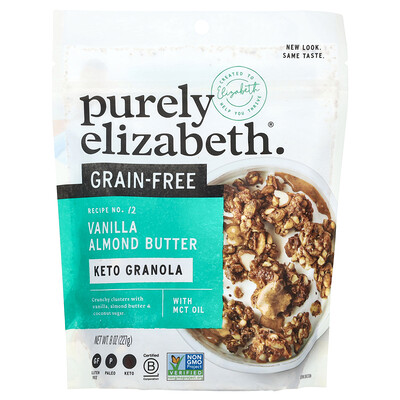 Keto Granola Clusters, Grain-Free, Vanilla Almond Butter, 8 oz (227 g)