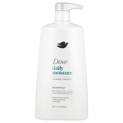 Daily Moisture, Damage Therapy Shampoo, 25.4 fl oz (750 ml)