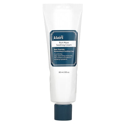 Klairs, Rich Moist Soothing Cream, 2.85 oz (80 ml)
