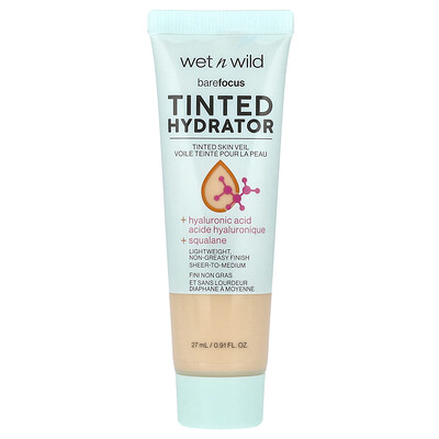 Barefocus, Tinted Hydrator, Light Medium, 0.91 fl oz (27 ml)