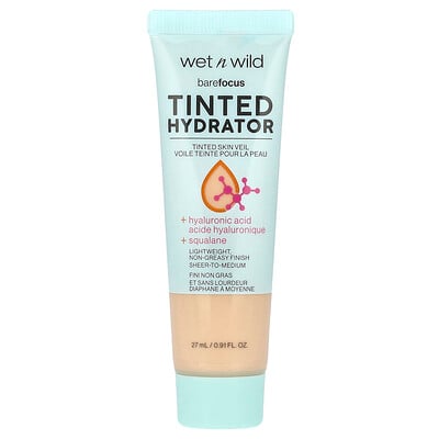 Barefocus, Tinted Hydrator, Light Medium, 0.91 fl oz (27 ml)