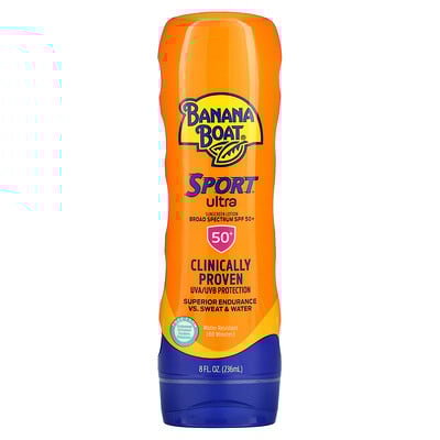 Sport Ultra, Sunscreen Lotion, SPF 50, 8 fl oz (236 ml)