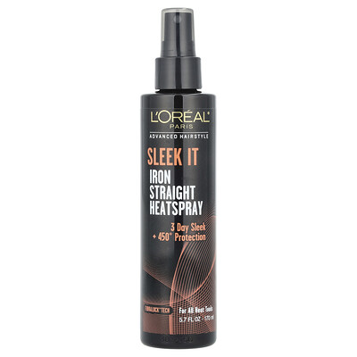 Advanced Hairstyle, Sleek It Iron Straight Heatspray, 5.7 fl oz (170 ml)