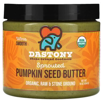 Organic Sprouted Pumpkin Seed Butter, Ultra Smooth, 16 oz (454 g)
